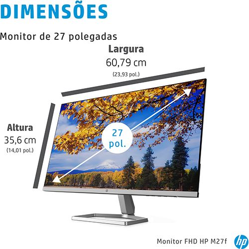 Monitor HP M27f  | 27'' | 75 Hz | Full HD - Image 8