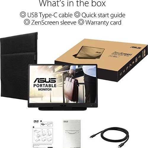 Monitor Portátil Asus ZenScreen MB166C | 15,6'' | 60 Hz | Full HD - Image 6