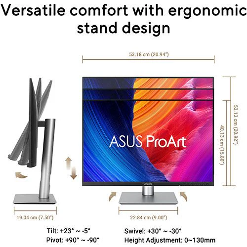 Monitor Profissional Asus ProArt PA248QGV | 24'' | 100Hz | FHD - Image 8