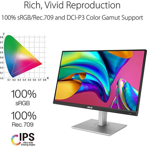 Monitor Profissional Asus ProArt PA278CV | 27'' | 75 Hz | WQHD - Image 4