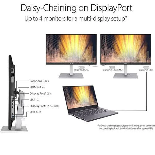 Monitor Profissional Asus ProArt PA278CV | 27'' | 75 Hz | WQHD - Image 7