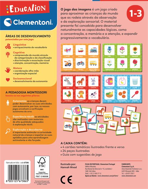 Montessori Baby - O Jogo das Imagens - Clementoni - Image 3