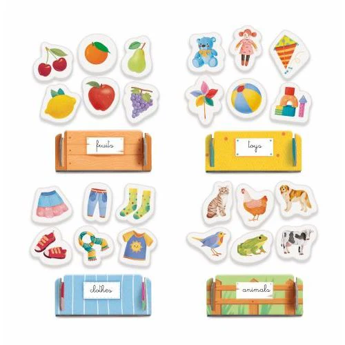 Montessori - Figuras Moldadas e Cartas para Aprender Inglês - Education Clementoni - Image 4