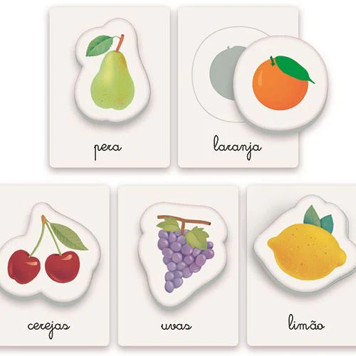 Montessori - Figuras Moldadas e Cartas para Aprender Inglês - Education Clementoni - Image 5