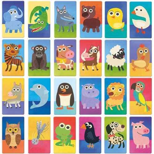 Montessori - Jogo Maxi Flashcards: Animal Sounds - Headu | Sig Toys - Image 2