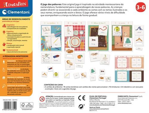 Montessori - O Jogo das Palavras - Education Clementoni - Image 4