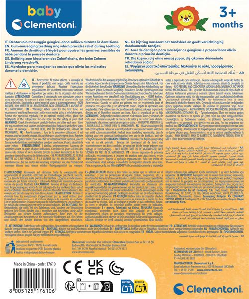 Mordedor Refrescante Leão - Baby Clementoni - Image 3