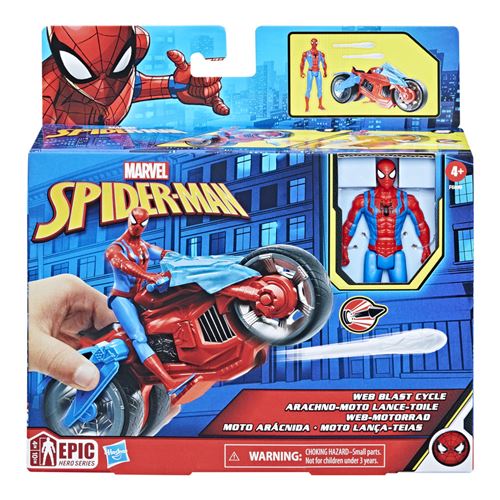 Moto Lança-Teias Marvel Homem-Aranha - Hasbro - Image 3