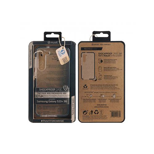 Capa Muvit Recycletek para Samsung Galaxy S23 - Transparente - Image 3