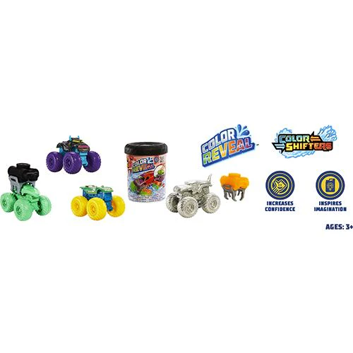 Veículo Hot Wheels Monster Truck Color Reveal - Mattel - Envio Aleatório - Image 2