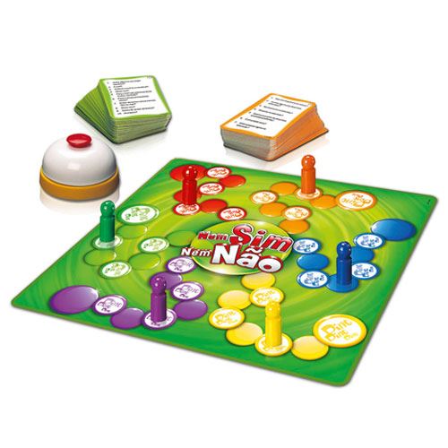 Jogo de Tabuleiro Nem Sim Nem Não - Concentra - Image 2