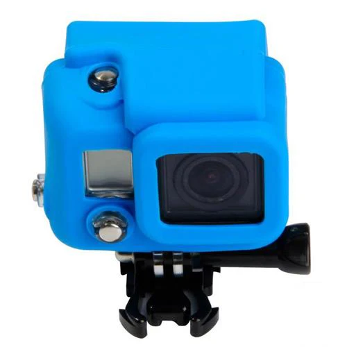 New Mobile Capa Silicone Azul para GoPro HERO3+ - Image 2