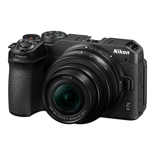 Máquina Fotográfica Mirrorless Nikon Z30 + NIKKOR Z DX 16-50mm F/3.5-6.3 VR + Cartão SD 16BG + Tripé + Bolsa + E-book - Image 2