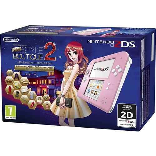 Consola Nintendo 2DS (Rosa) + New Style Boutique 2 (Jogo Pré-instalado) - Image 2