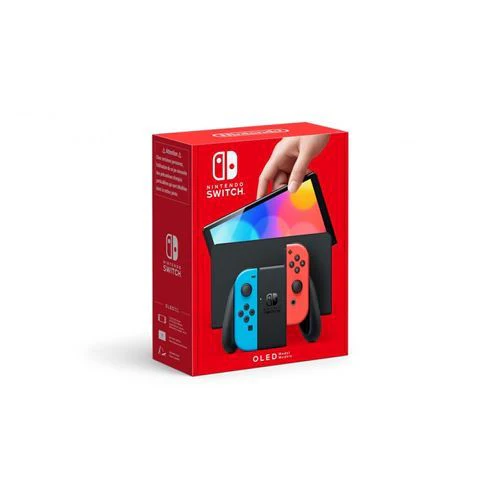 Nintendo Switch OLED Azul/Vermelho - Recondicionado - REtech - Grade B