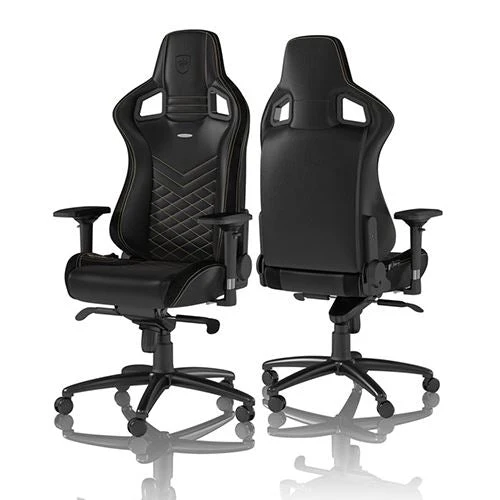 Cadeira Gaming Noblechairs EPIC - Preto | Dourado - Image 5