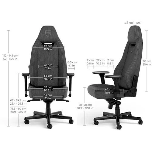 Cadeira Gaming Noblechairs Legend TX | Antracite - Image 5