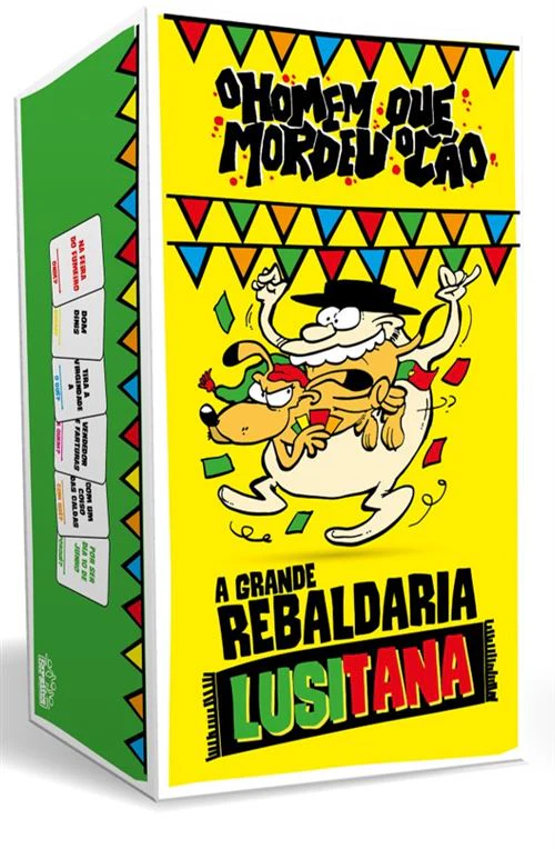 Jogo de Tabuleiro O Homem que Mordeu o Cão - A Grande Rebaldaria Lusitana