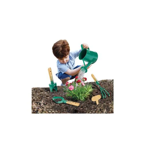 O Meu Primeiro Kit de Jardinagem Verde e Bege - Hape - Image 4