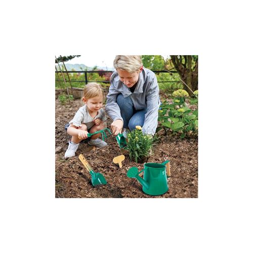 O Meu Primeiro Kit de Jardinagem Verde e Bege - Hape - Image 5