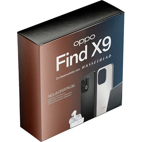 Oppo Find X9 - 512GB - Space Black + Auriculares + Capa + Powerbank - Image 8