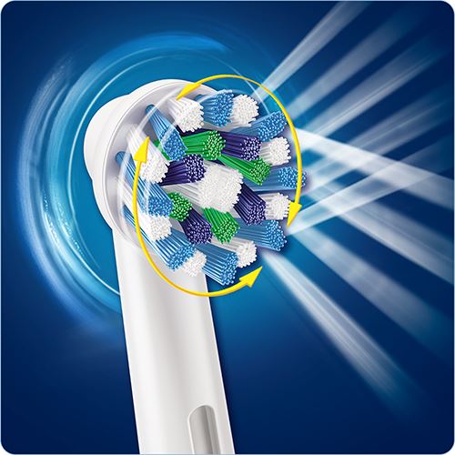 Escova de Dentes Elétrica Oral-B Pro 600 CrossAction - Laranja - Image 3
