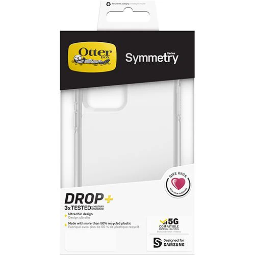 Capa Symmetry Otterbox Antimicrobiana para Samsung Galaxy S22 Ultra - Transparente - Image 5