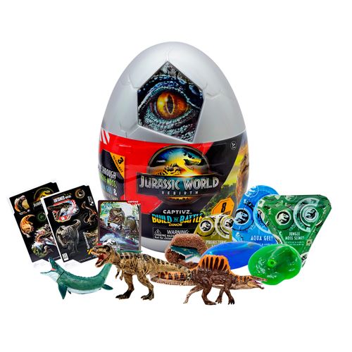 Ovo Mistério Jurassic World Rebirth Captivz - Toy Partner - Envio Aleatório - Image 2