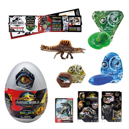 Ovo Mistério Jurassic World Rebirth Captivz - Toy Partner - Envio Aleatório - Image 5