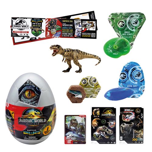 Ovo Mistério Jurassic World Rebirth Captivz - Toy Partner - Envio Aleatório - Image 6