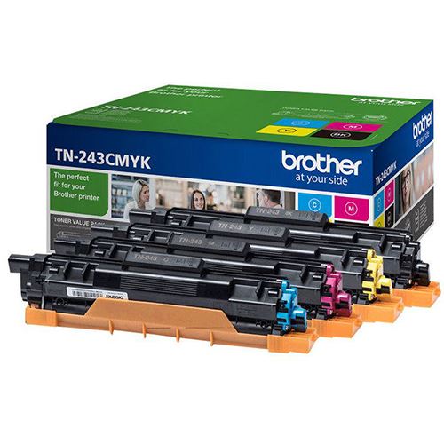 Pack Toner Brother TN-243CMYK - Preto | Ciano | Magenta | Amarelo - Image 2