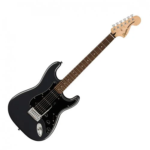 Pack Guitarra Stratocaster HSS LRL CFM Squier - Charcoal Frost Metallic - Image 2