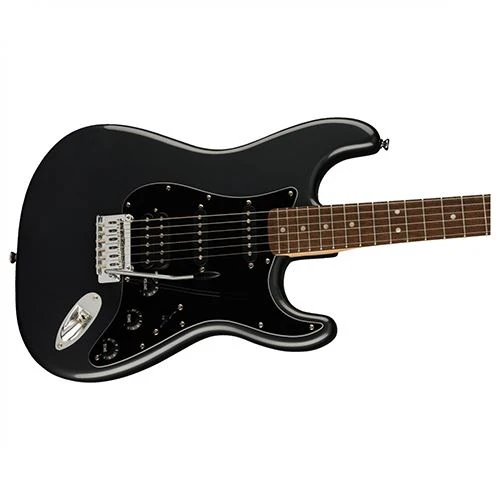 Pack Guitarra Stratocaster HSS LRL CFM Squier - Charcoal Frost Metallic - Image 4