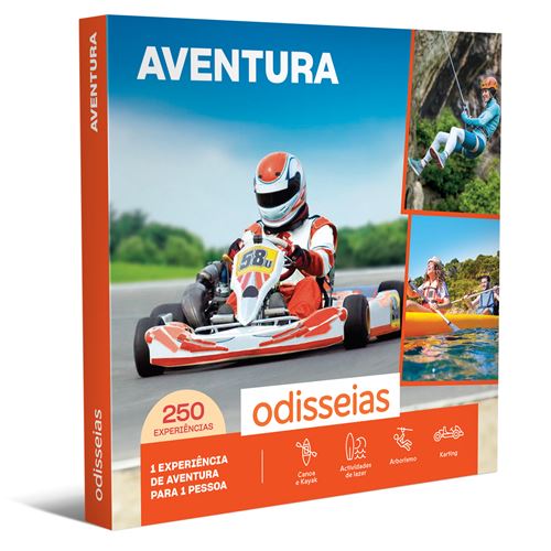 Pack Presente Odisseias - Aventura | Experiência de aventura | 1 pessoa