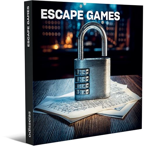 Pack Presente Odisseias - Escape Games | Experiência até 5 pessoas