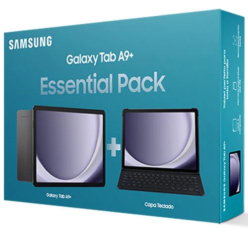 Pack Tablet Samsung Galaxy Tab A9+ 11'' 128GB Wi-Fi - Graphite + Capa Teclado - Image 2