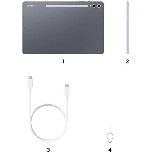Pack Tablet Samsung Galaxy Tab S10+ 12.4" - Wi-Fi - 256GB - Moonstone Gray + Capa Teclado - Image 6