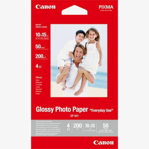 Pack Tinteiros Canon PG-585XL - Preto + Cores + Papel Fotográfico Brilhante - Image 2