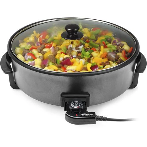 Paelheira Elétrica Tristar PZ-9145 Multifunções XXL | 40 cm | 1500W - Preto - Image 2