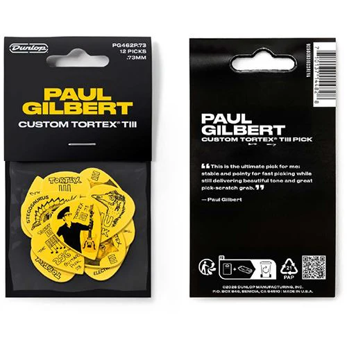 Palhetas Dunlop Paul Gilbert PG462 0.73mm - 12 Unidades - Image 2
