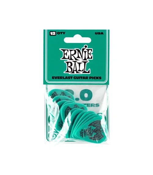 Palhetas Everlast 2,0 EB9196 12 Unidades Ernie Ball - Image 2