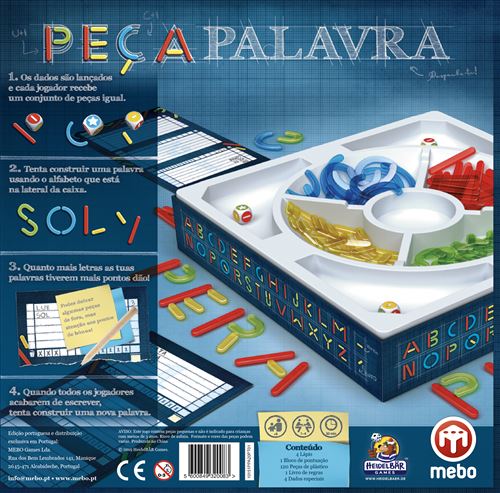 Jogo de Tabuleiro Peça Palavra - Image 4