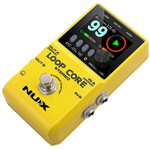 Pedal Nux Loop Core Stereo - Amarelo - Image 2