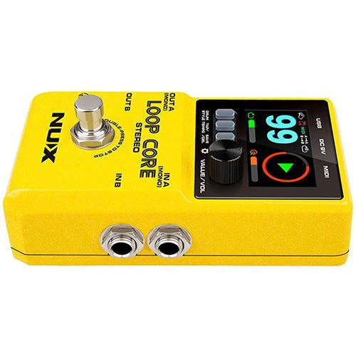 Pedal Nux Loop Core Stereo - Amarelo - Image 3