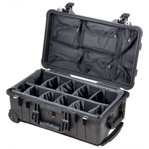 Mala Rígida Peli 1510 com Rodas - Preto - Image 3