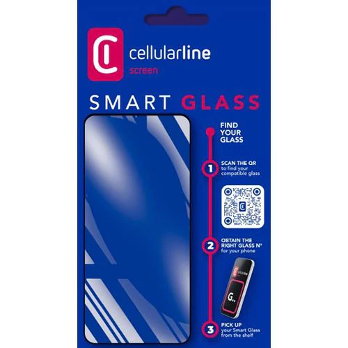 Película Ecrã Vidro Temperado Cellularline Screen Smart Glass - Universal G24 - Image 4