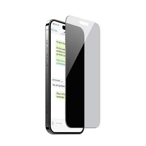 Película Ecrã Vidro Temperado com Filtro de Privacidade Puro para iPhone 15