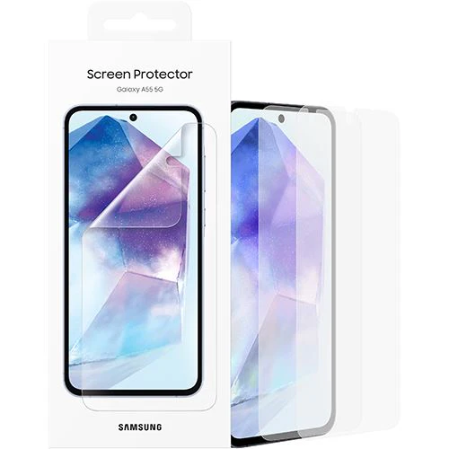 Película Ecrã Vidro Temperado Samsung para Galaxy A55 - Transparente - Image 2