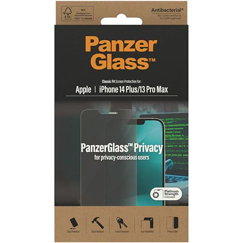 Película Proteção de Ecrã Panzerglass Privacy para Apple iPhone 14 Plus - Image 7