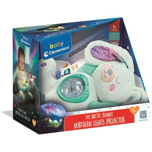 Peluche Baby Coelhinho Polar - Baby Clementoni - Image 2